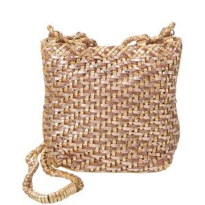 Rafé Annick Leather Bucket Tote, Gold